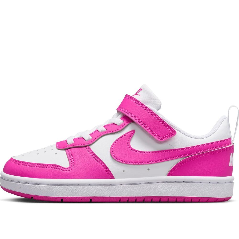 Nike Big Kid's Pink/White Low Recraft Shoes 6Y